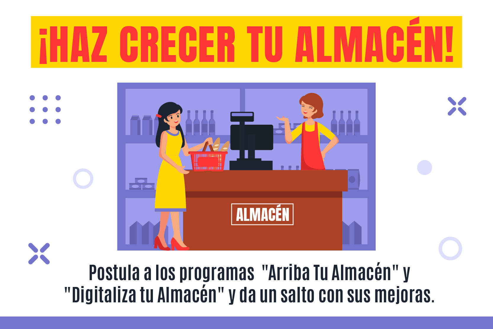 Haz crecer tu almacén