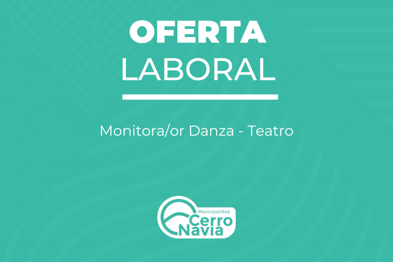 Monitora/or Danza - Teatro